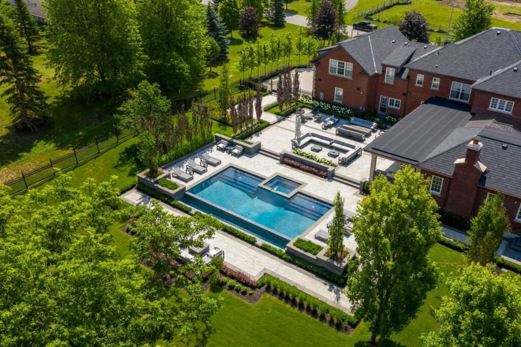backyard landscape